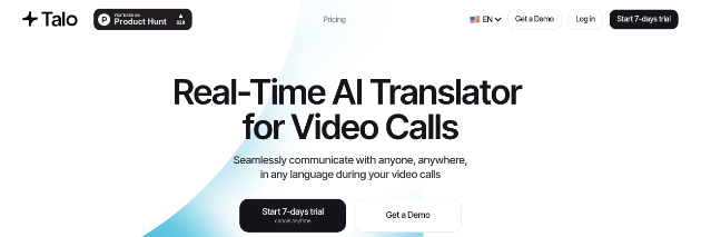 Talo – AI实时语音翻译工具,打破语言障碍,增强沟通效果