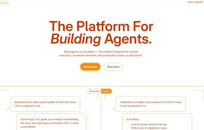 Cloudflare Agents – Cloudflare 推出的全栈 AI Agent 开发工具,开发者首选的AI代理开发平台