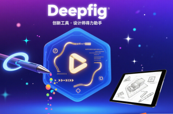deepfig一款创新的工具，设计师得力助手，将创意落地时间从3天缩短至4小时，
