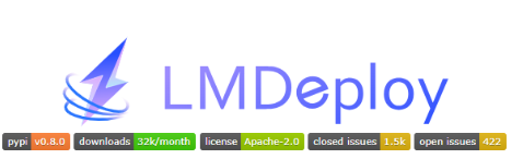 上海AI Lab开源的大模型推理部署工具–LMDeploy ，能显著提升大语言模型的推理速度